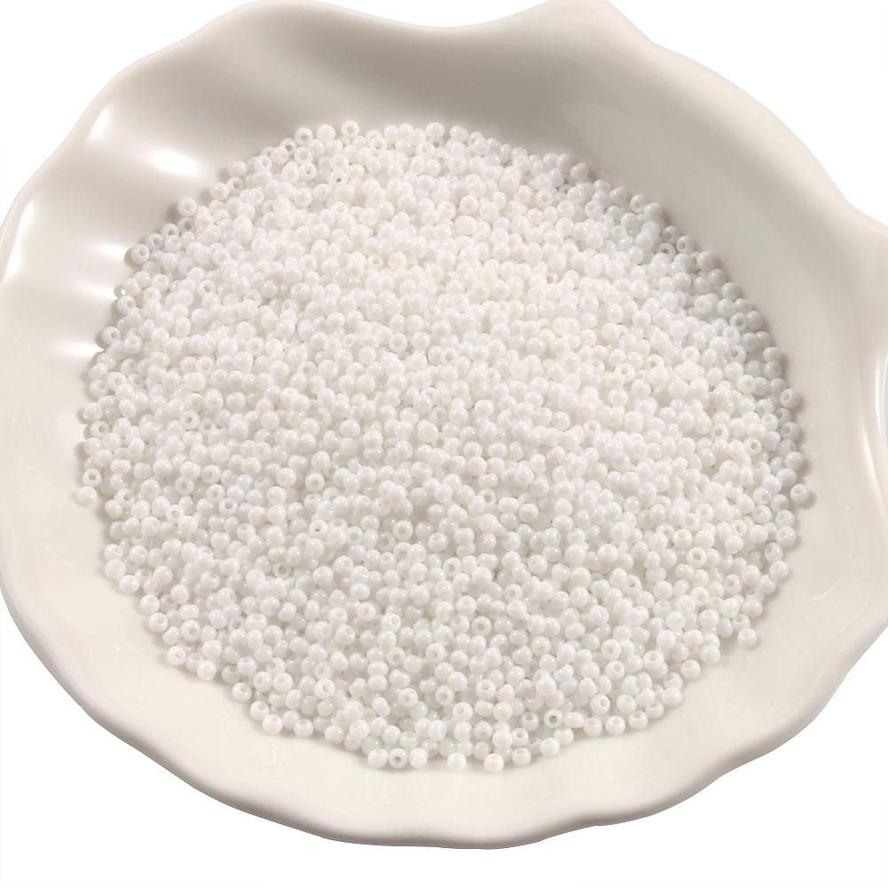 2000 τμχ/παρτίδα 2 χιλιοστών Τσέχικη γυάλινη χάντρα Γούρια Miyuki Round Loose Spacer Beads for Needlework Jewelry Making Diy Bracelet Earrings