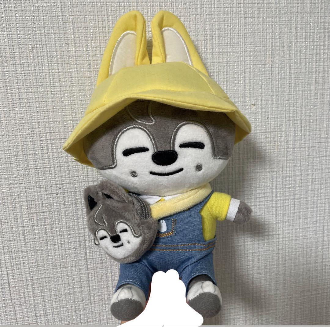 

[Б/У] StrayKids POPUP Плюшевые игрушки Бан Чан и Вольфчан