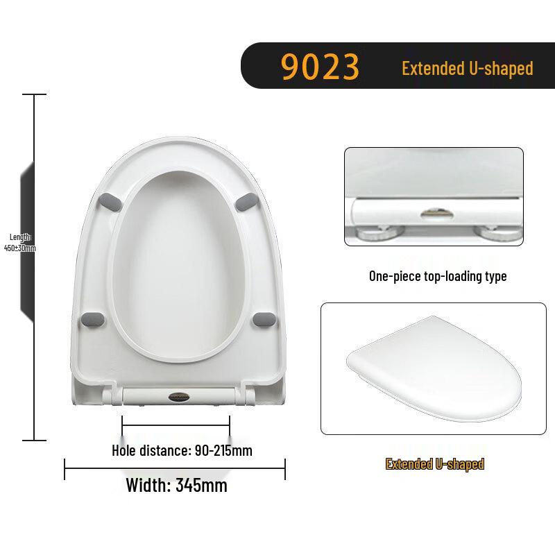 MDNG Quick-Release Thickened U-Shape Toilet Seat