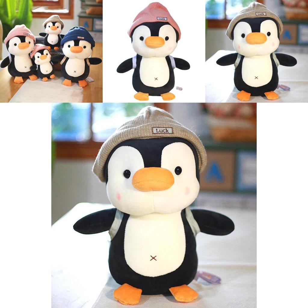 Adorable 8.7/15/18.9in Penguin Plush Pillow Toy Gift