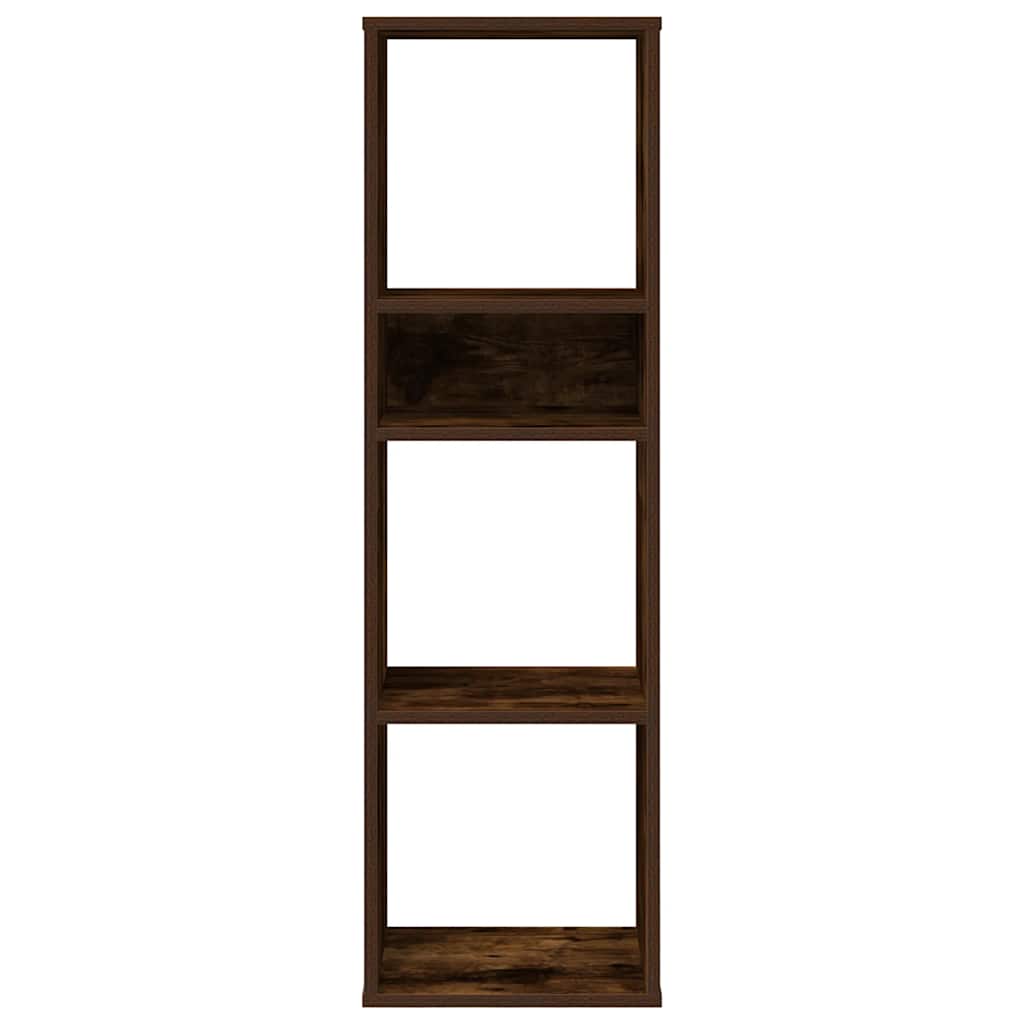 Bookshelf Smoked Oak 34 x 31 x 112 cm Engineered Wood