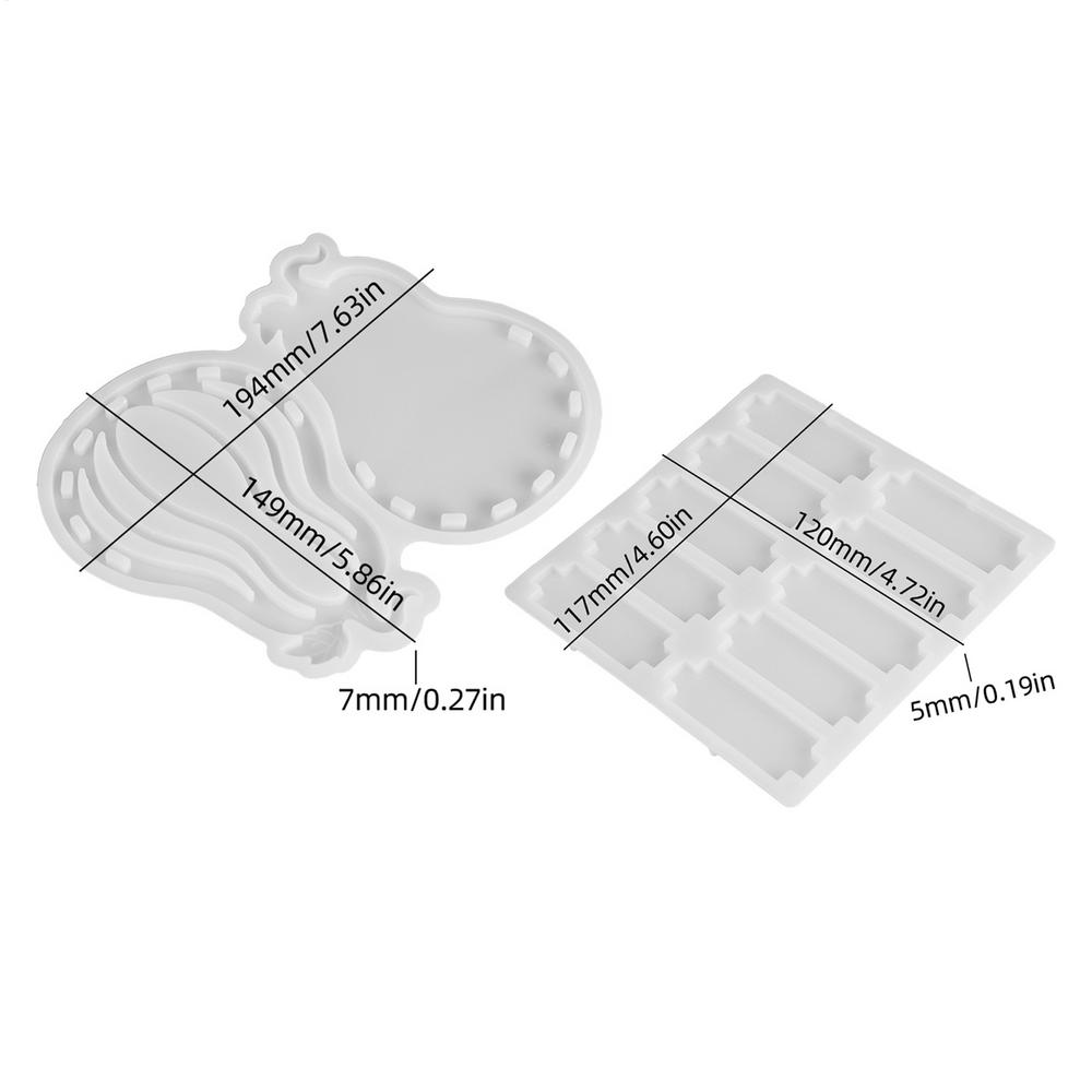 

Хэллоуин Украшение Сделай сам Ручной работы Тыква Силиконовая форма Свет Силуэт Гипс Смола Коробка для хранения Ремесло Литьевые формы Домашний декор