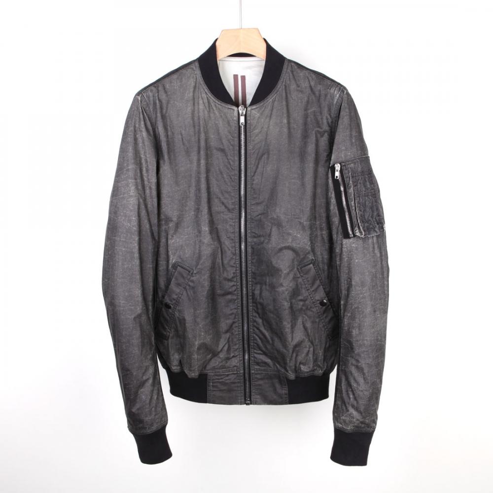 

Куртка Rick Owens Dark Shadow MA-1 Черная DU17S5760MP09