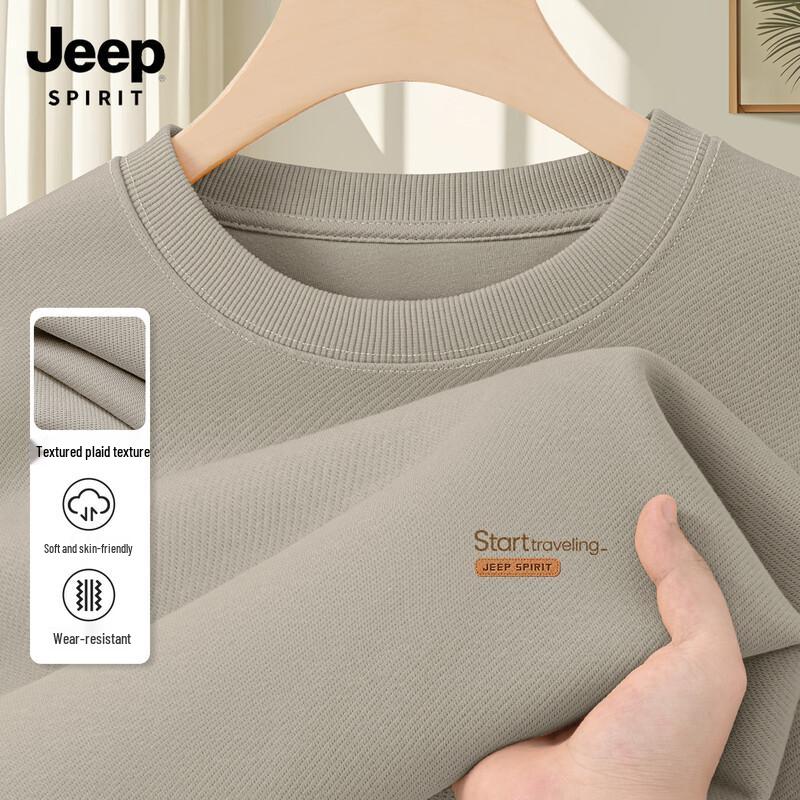 

JEEP SPIRIT Men s Loose-Fit Graphic Sweatshirt 3XL