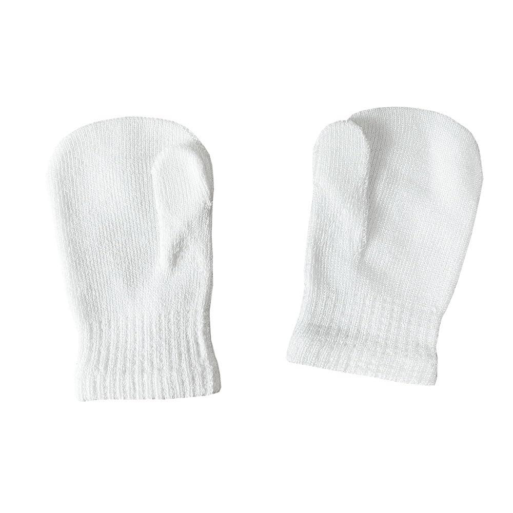 

Edenswear Zinc Fiber Baby Atopic Dermatitis Facial Scratch Prevention Gloves (Ages 0-3) белый