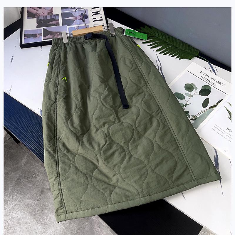 Women s Winter 2025 Windproof Padded Half Skirt - Elegant, Warm, Lightweight, Fashionable, Versatile. XXL (140-160 jin)