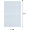 Uniname Laundry Tag Stickers Stripe P 24 Pieces 1 Sheet Labeling Supplies
