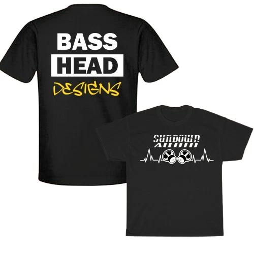 New SUNDOWN AUDIO Basshead Logo Unisex T-Shirt Funny Size S to 5XL 2XL
