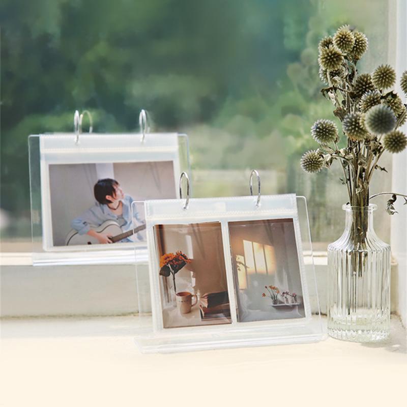 Creative Writing Book Double Sided Acrylic Photo Album Transparent Album Transparent Inner Page Home Decorations Durable