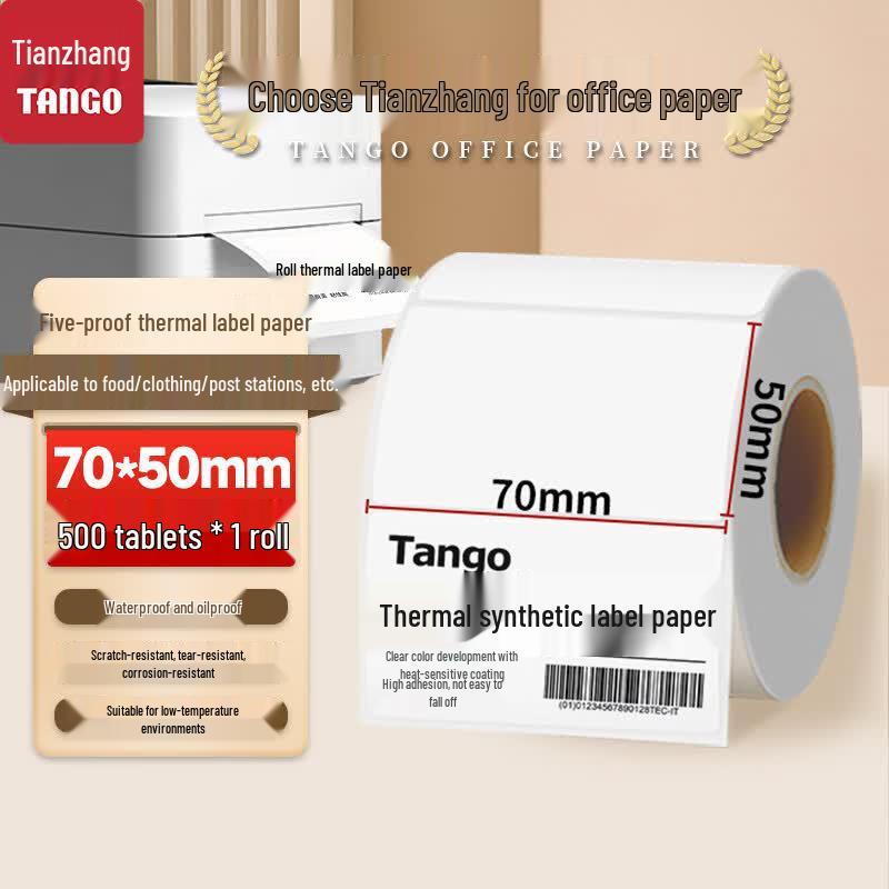 TANGO Five-Proof Thermal Synthetic Labels