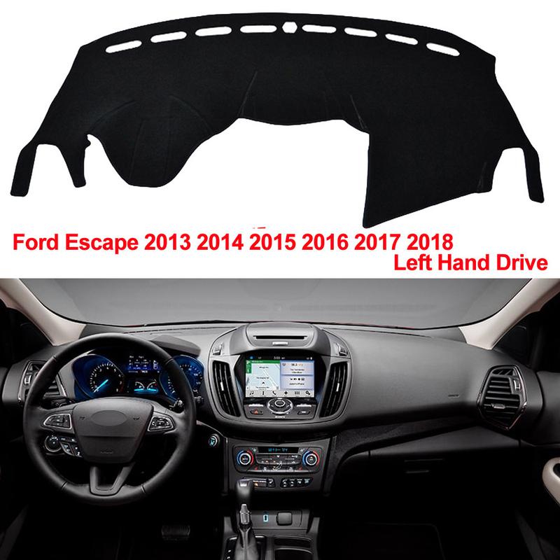 Car Dashboard Mat Cover Dash Mat Dash Cover Anti-Sun for Ford Escape 2013-2018