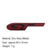 3D Car Styling GT for Car Hood Fender Trunk Rear Bonnet Nameplate Decal Emblem Badge Sticker