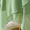 Elegantes Chiffon-Abendkleid mit Spaghettiträgern für Kinder