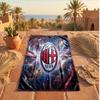 Asciugamano da Spiaggia in Microfibra con Stampa AC Milan Asciugatura Rapida Assorbente Grande Asciugamano per Spiaggia Nuoto Viaggio
