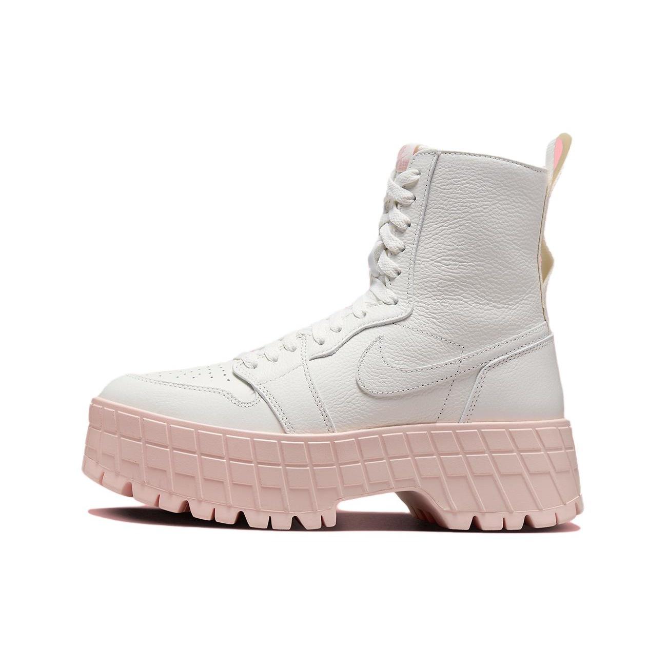 (WMNS) Air Jordan 1 High Brooklyn Sail Legend Pink Women s FJ5737-116 EU 36.5