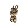 Vintage Statue Figurine Wealth Brass Decor Prosperity Chinese Style Ornament Dragon Luck Animal Mini Home Accessories Gift
