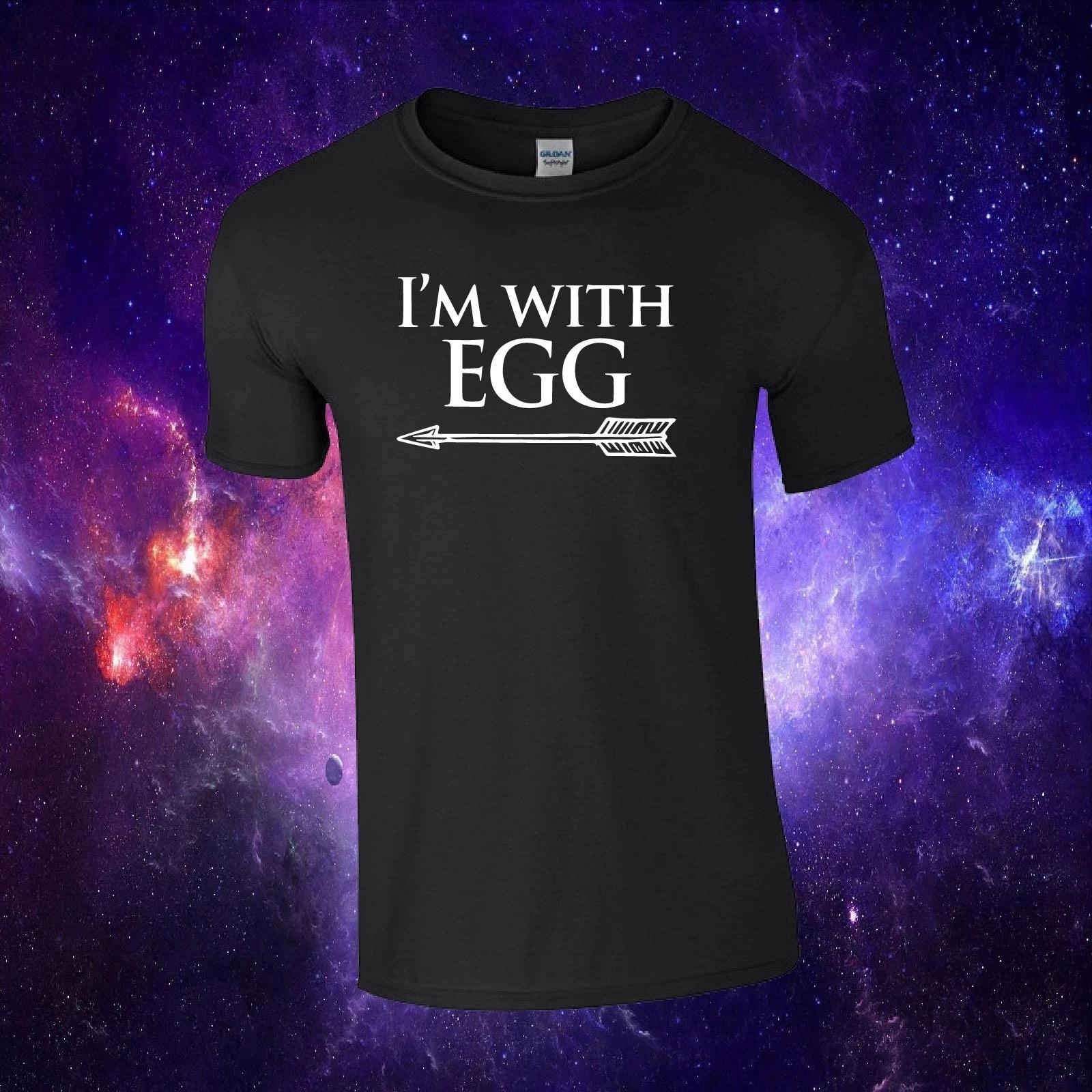 I m With Egg A Knight Of The Severn Kingdoms Gift Adult/Kids Top Tee T-shirt 3XL