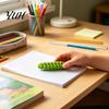 3D Printed Caterpillar Toy 1/5/10Pcs Figurine, Movable Joints Fidget Realistic Figurine Toy, Articulated Insect Figure for Stress Relief PLA