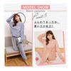 [YUESUO] Room Wear, Women's Pajamas, Fluffy, Top and Bottom Set, Winter Setup, Warm Fleece, Cute, Loungewear, Long Pants, Tops, 2 Piece Set,