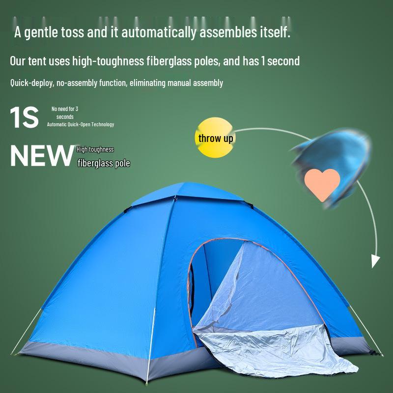 Rainproof Automatic Double Person Beach Camping Tent