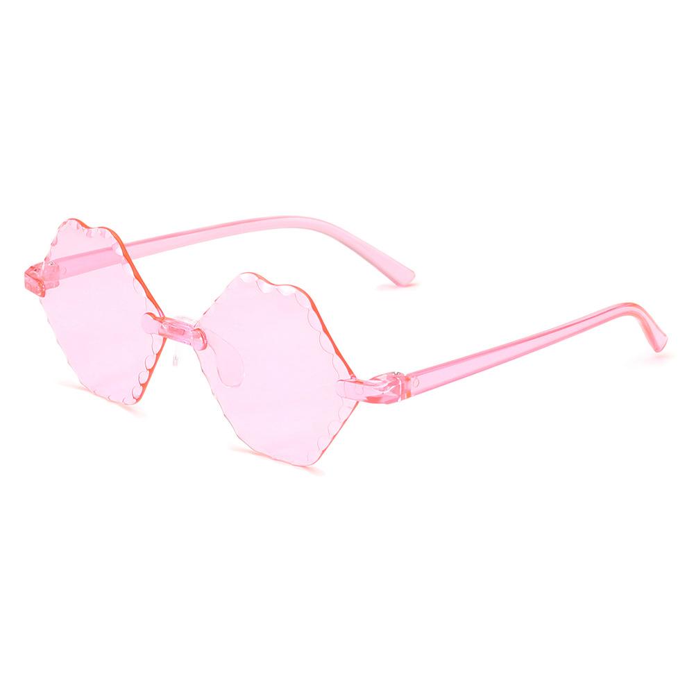 Fashion rimless Kids Sunglasses Boys Girls lips Sun Glasses Classic Children Eyewear Lentes sunglasses for female male