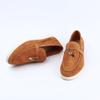 Suede Leather Women's Loafers 2023 Summer Slip-on Causal Moccasin Shoes Comfortable Sneaker Lazy Shoes for Men Top Quality