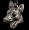 Basenji, African bush dog, Congo dog - Dog necklace, unique jewellery for the dog fan, unique adder pendant by Art-Dog brand