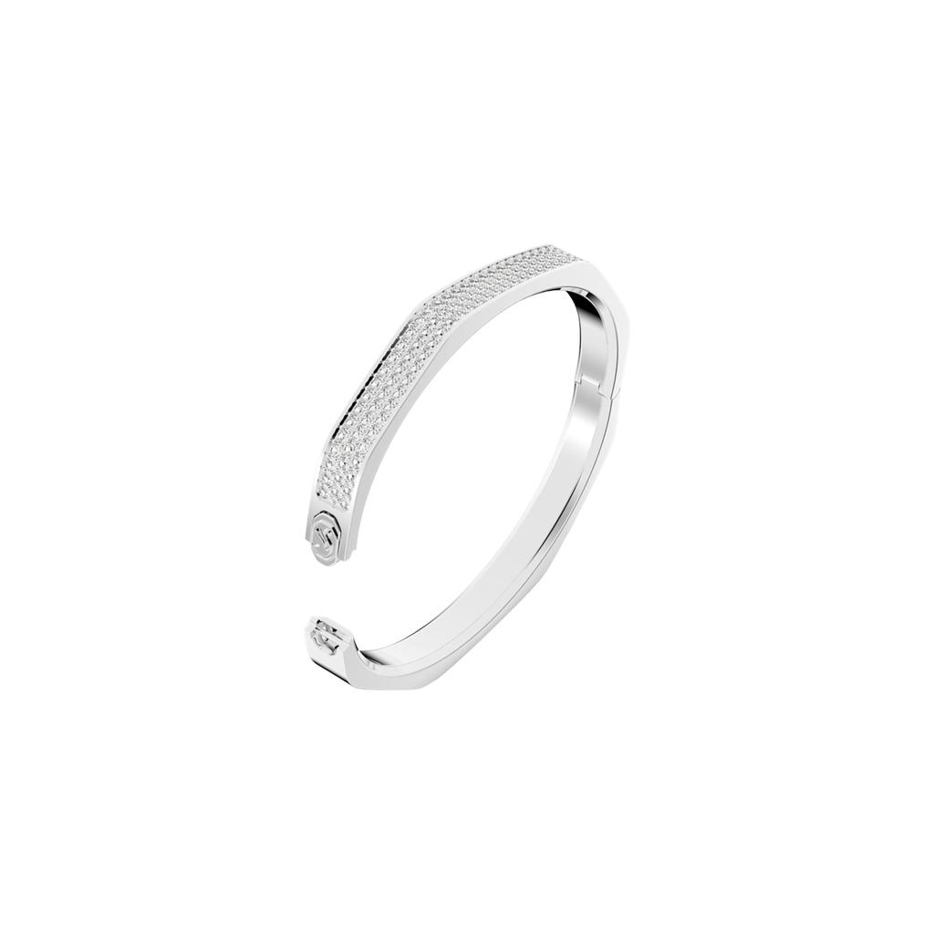 Swarovski Dextera Swarovski Element Bangles Women's Silver 5639202
