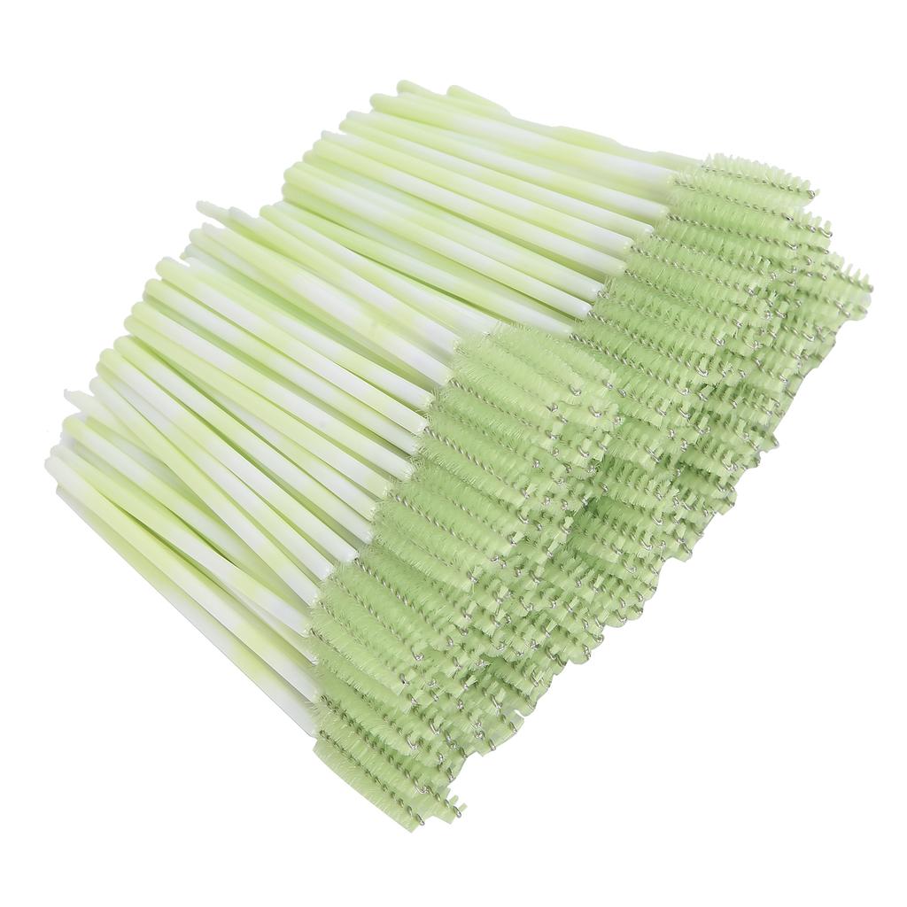 200pcs Disposable Portable Lash Brush Travel Mascara Eyelash Brush Makeup Tool Accessory
