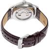 ORIENT Men's TRN-AP0105Y (Classic Bambino Men's Leather) Round Watch Brown Stainless Steel