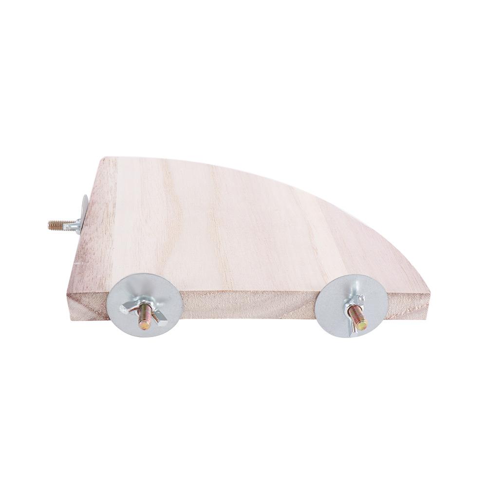 Rat For Bird Cage Pet Supplies Stand Rack Toy Perches Pet Bird Parrot Wood Platform Station Board