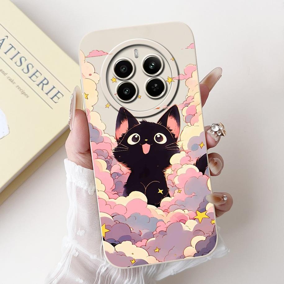 

For Realme 12 Plus Case RMX3867 Cover Cool Fashion Painted Soft Silicone Protective Cover For Realme 12 Pro+ Realme12 12X Bumper Realme 12 Pro
