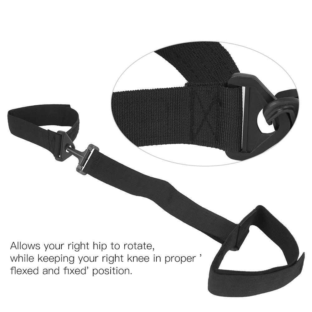 Sport Leisure Golf Leg Movement Correct Belt Assist Swing Posture Practice Strap Fit for Beginner