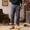 Men's Overalls High-end Ruffian Handsome Men's Pants Wear-resistant Idle Men's High-end Pants Trendy High Street Men's Loose Trousers