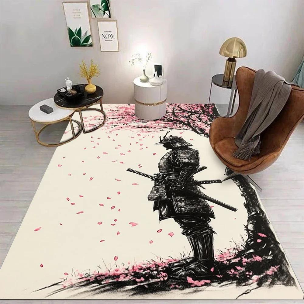 Anime Cartoon Area Rug Non-Slip Washable Floor Mat for Living Room Bedroom Kitchen Sofa Balcony Table Home Decor Carpet