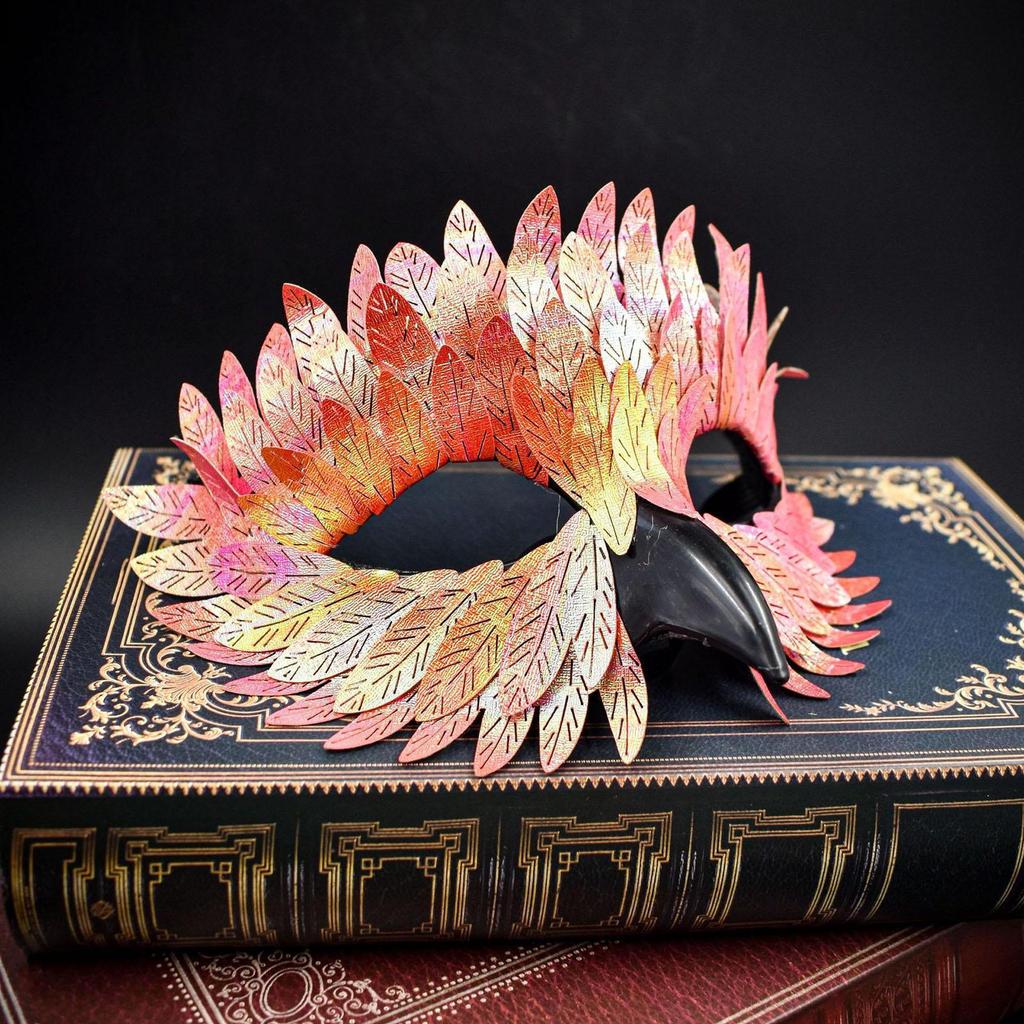 Akcesoria Maski Halloweenowe Półmaska na Twarz na Imprezę Klubową, do Odgrywania Ról, na Bal