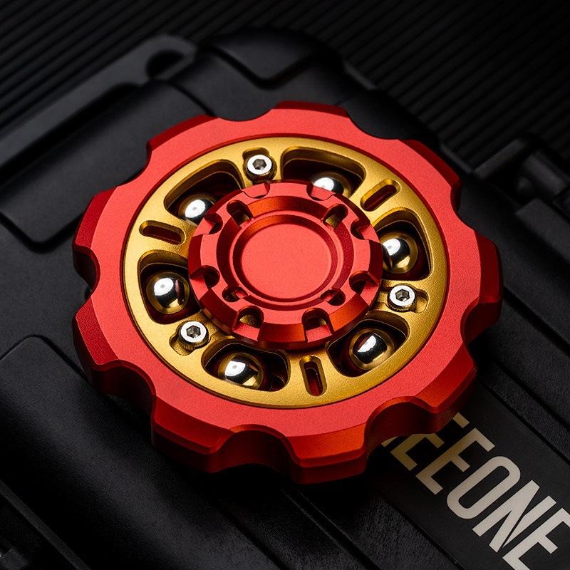 Fidget Sprockets Spinner Fingertip Spinning Top Tip Gyro Edc Metal Anti Stress Easing Toy Ansiedad Cool Things