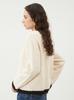 Mira Owen Knit Cardigan with Flap Pockets and Gold 09WND251904IVR0 Buttons,