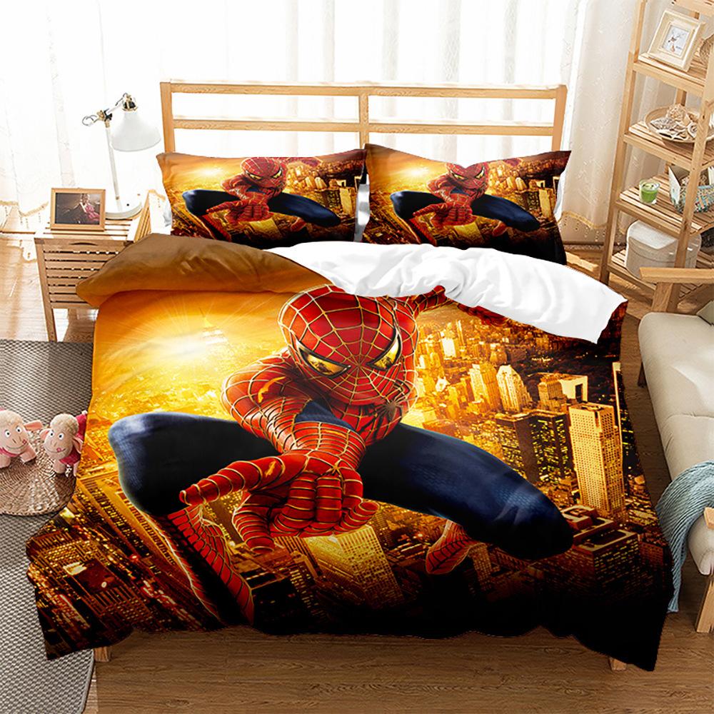 Three-Piece 3D Digital Printing Bedding Kit
