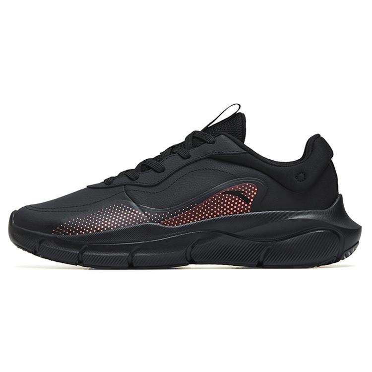 New Anta Shock Absorbers With Slip Resistant And Abrasion Resistant Properties Low Top Training Shoes Men's Black Red 112237701-6