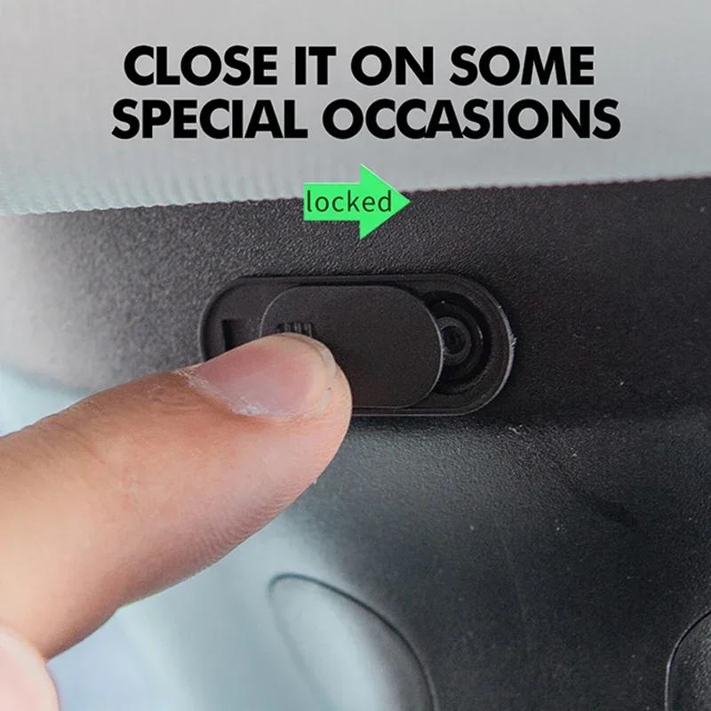 4 Colors for Tesla Model 3 Highland 2024 Camera Privacy CaseModelY PC Webcam Case Model3 Model S X Y Interior Accessories