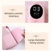 Leg Massager with Heating Function Digital Display Intelligent Auto Timer Rechargeable Thermal Vibration Pressure Massage Machine