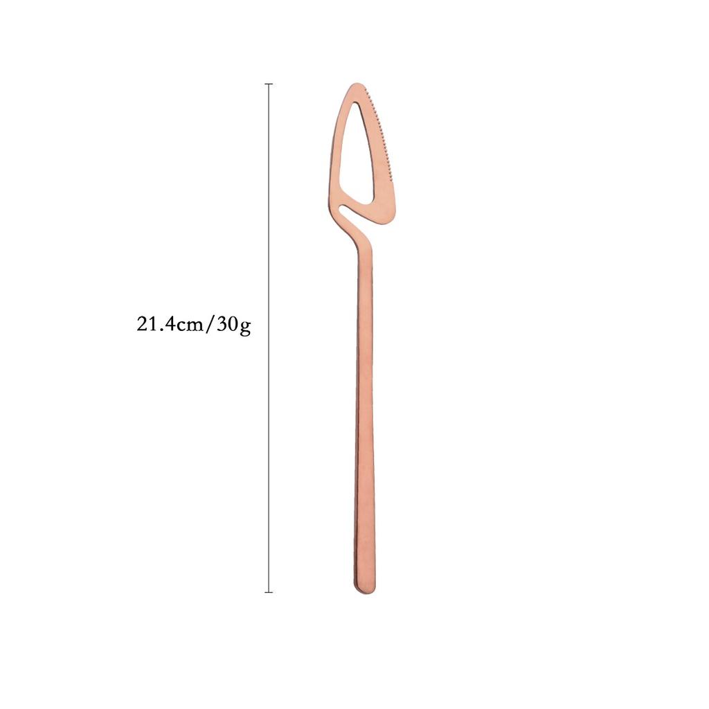 Rose Gold Stainless Steel Flatware Cutlery Set Matte Tableware Icespoon Fork Knife Set Dinnerware Set Silverware For Party