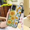 Soft Case Back Cover Phone Case For TCL 305i Shockproof Durable Ring Wrist Strap Phone Holder Anti-knock Oil Painting