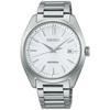 Seiko Astron Origin Series 3-Hand Model SBXY029 White Mens Watch Solar Radio Titanium Silver Made Japan