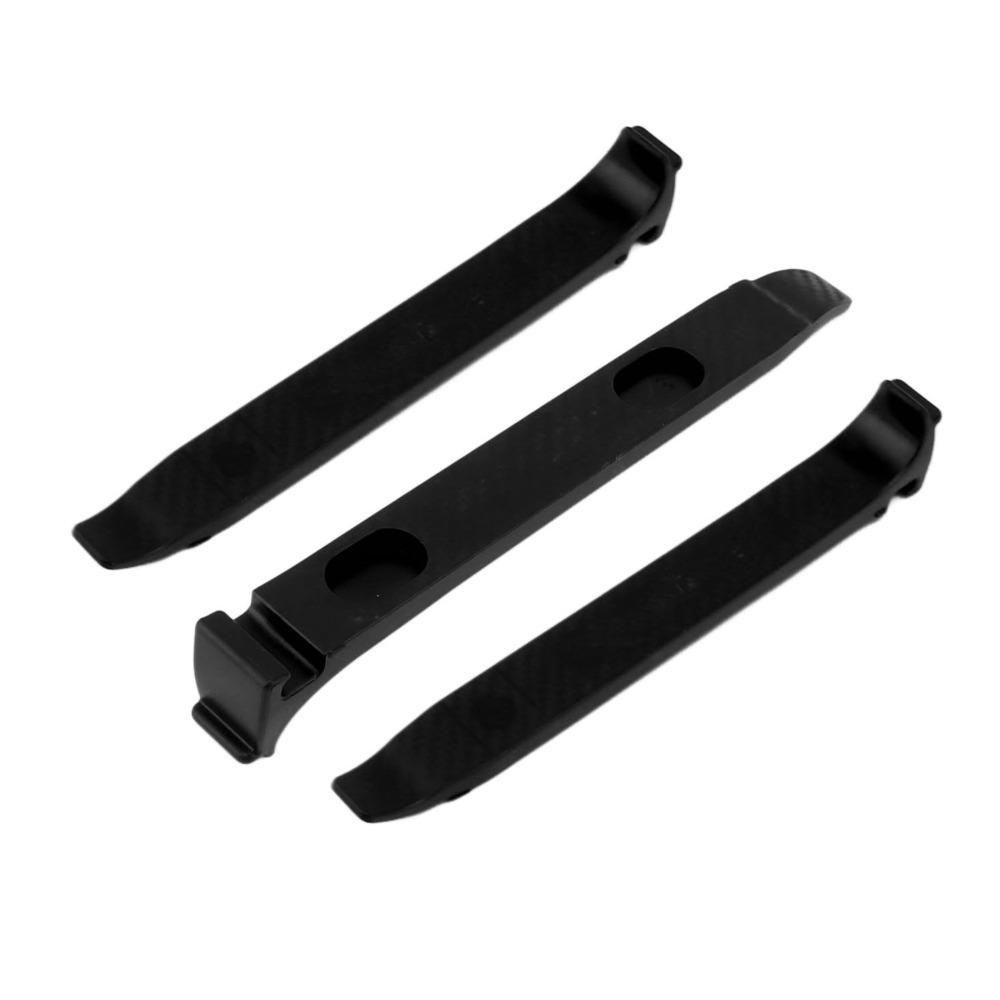 3PCS 16mm Widening Bike Tire Lever Polycarbonate Glass Fiber Mountain Bike Tire Lever Mountain Bike чёрный