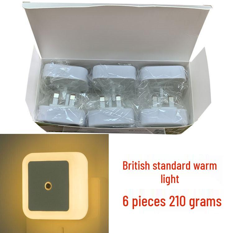 Smart Light-Controlled Induction Night Light