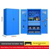 Heavy Duty Tool Cabinet with Thickened Drawers for Workshop and Auto Repair Storage.