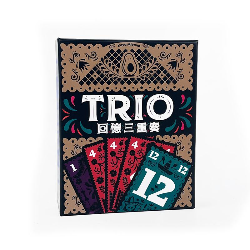 

Trio Card Game Exciting Family Party Board Game Where Players Search for Three Matching Cards Strategic Fun for All Ages