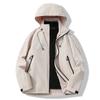 Men Women Winter Waterproof Windproof Hiking Jacket With Removable Fleece Liner Outdoor Mountain Coat Couples